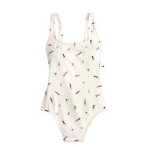 Jcrew one piece scoop neck swimsuit